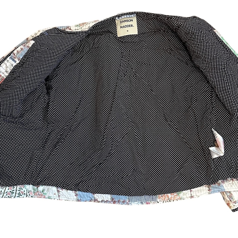 Damson Madder Macy Patchwork Quilted Jacket - Picture 11 of 17